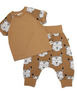 Vay's Kingdom | Pants & T-shirt - Lynx Toffee