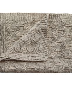 Mushie | Knitted Baby Blanket
